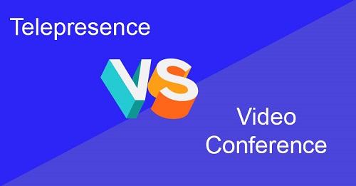 So sánh telepresence và video conference