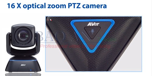 Camera của thiết bị hội nghị trực tuyến AVer EVC300 zoom 16X