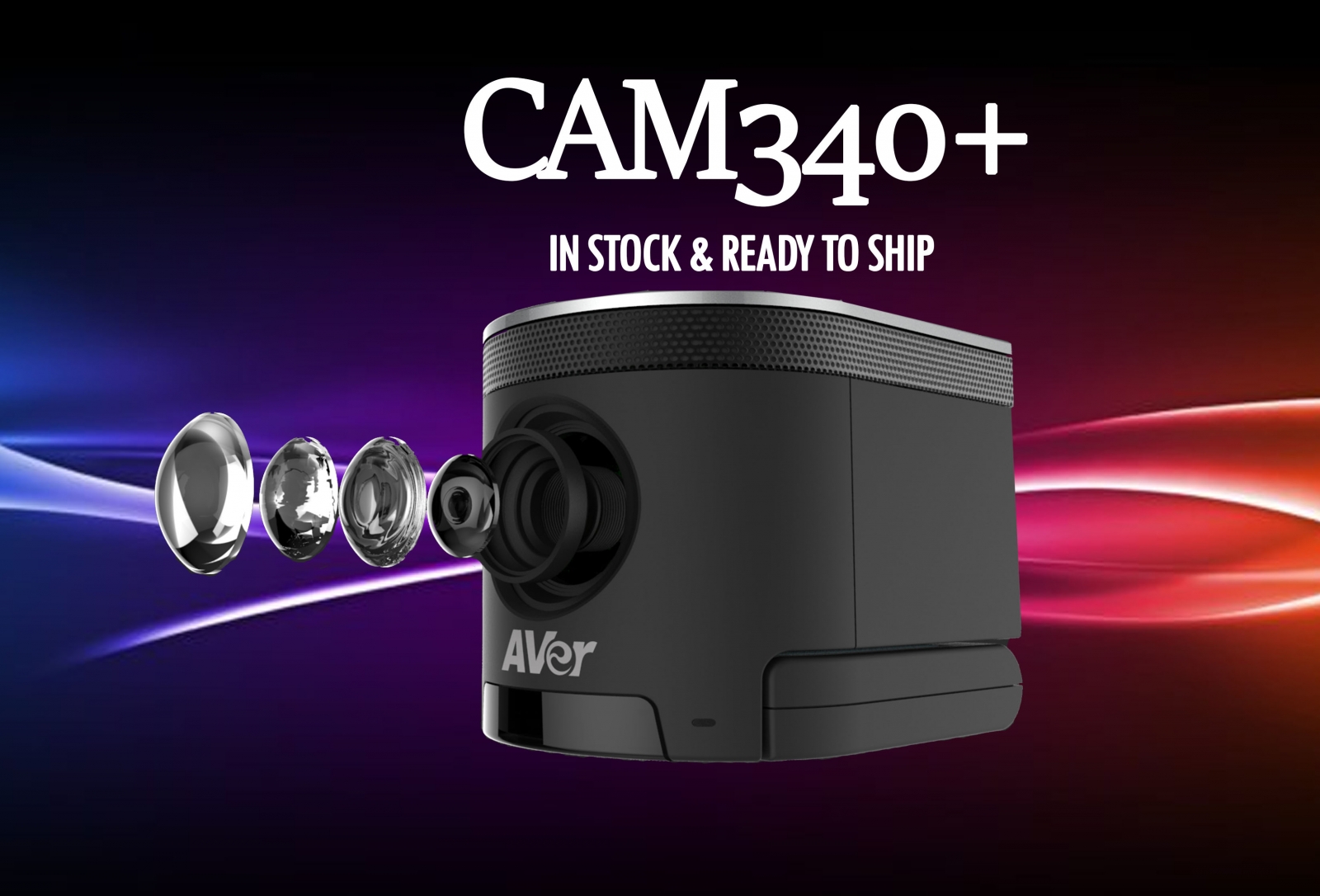 AVer CAM340 với chất lượng hình ảnh 4K